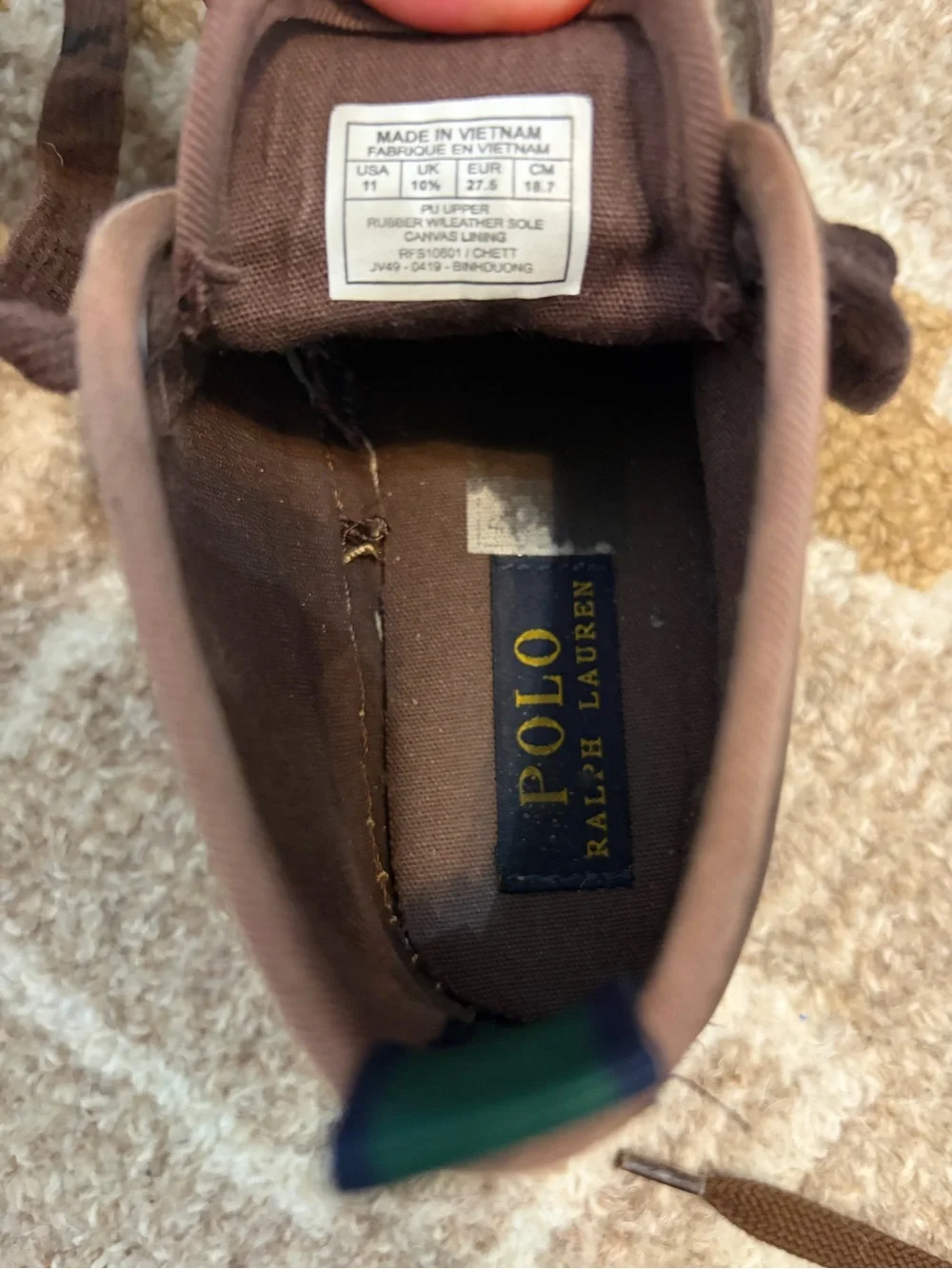 Polo Ralph Lauren pic brown